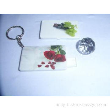 Customized Logo High Speed Plastic Business Card USB Flash